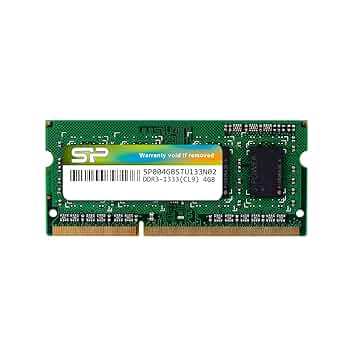 シリコンパワー ノートPC用メモリ 204Pin SO-DIMM DDR3-1333 PC3-10600 8GB  SP008GBSTU133N02 楽天市場】シリコンパワー DDR3 ノート204Pin SO-DIMM DDR3-1333